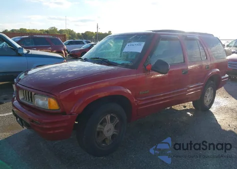 1997 Oldsmobile Bravada из США, поврежденный, VIN 1GHDT13W0V2719866